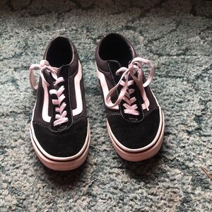 Vans Black and White Sneakers